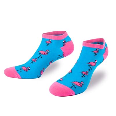 Flamingo Sneaker Socken von PATRON SOCKS - BEQUEM, STYLISCH, EINZIGARTIG!