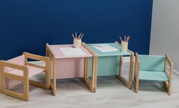 Table multi-fonctionnelle et Chaise Montessori 6