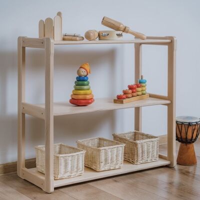 Etagère Montessori Rotation des jeux