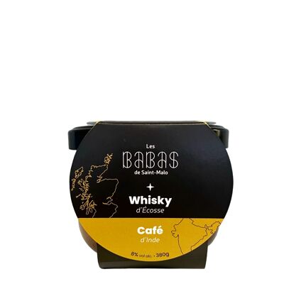 Babas con Whisky Escocés y Café Indio, 380g