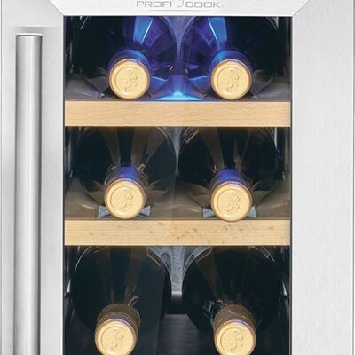 Wine cellar with glass door and LED screen 17L Proficook PC-WK1231