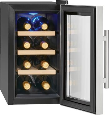 Cave à vin avec porte vitrée et écran LED 23L Proficook PC-WK1233 8