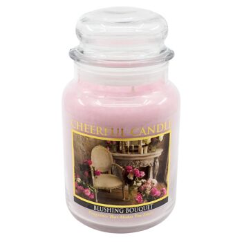 CHEERFUL CANDLE BOUGIE PARFUMÉE BLUSHING BOUQUET