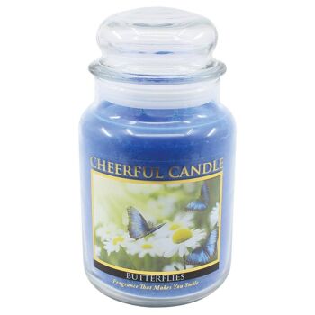 BOUGIE PARFUMÉE PAPILLONS CHEERFUL CANDLE 1