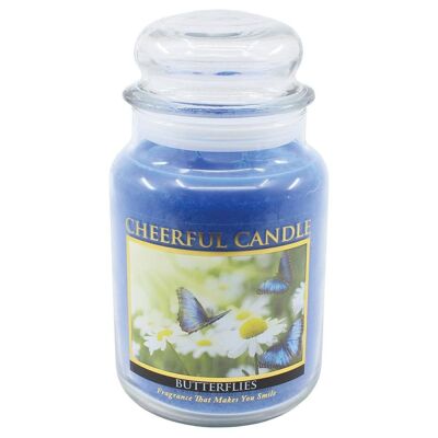 CHEERFUL CANDLE BUTTERFLIES SCENTED CANDLE