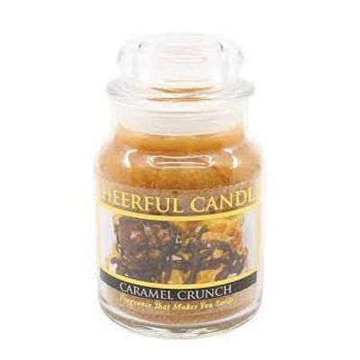 CHEERFUL CANDLE SCENTED CANDLE CARAMEL CRUCH