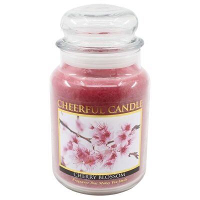 CHEERFUL CANDLE CHERRY BLOSSOM SCENTED CANDLE