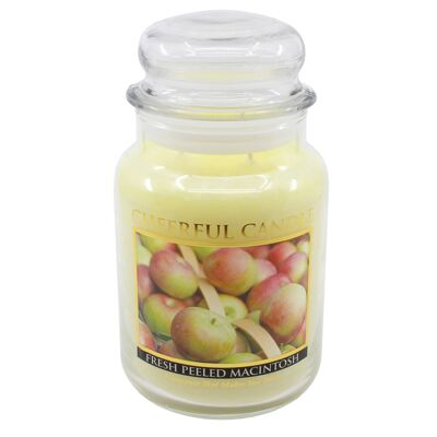 CHEERFUL CANDLE FRESH PEELED MACINTOSH SCENTED CANDLE