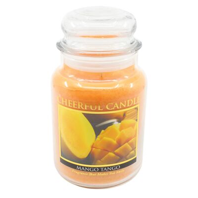 CHEERFUL CANDLE MANGO TANGO SCENTED CANDLE