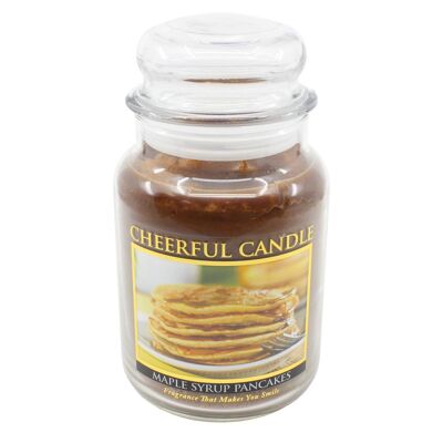 CHEERFUL CANDLE SCENTED CANDLE MAPLE SYRUP PANCAKES
