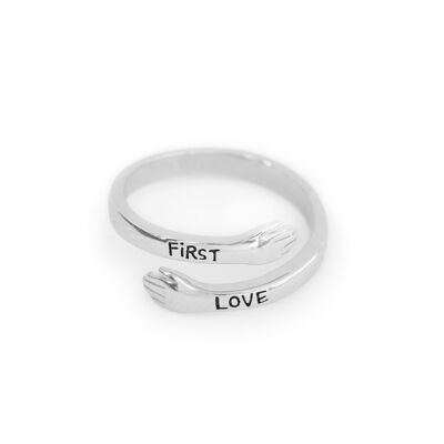 Silver ring Love Yourself First
