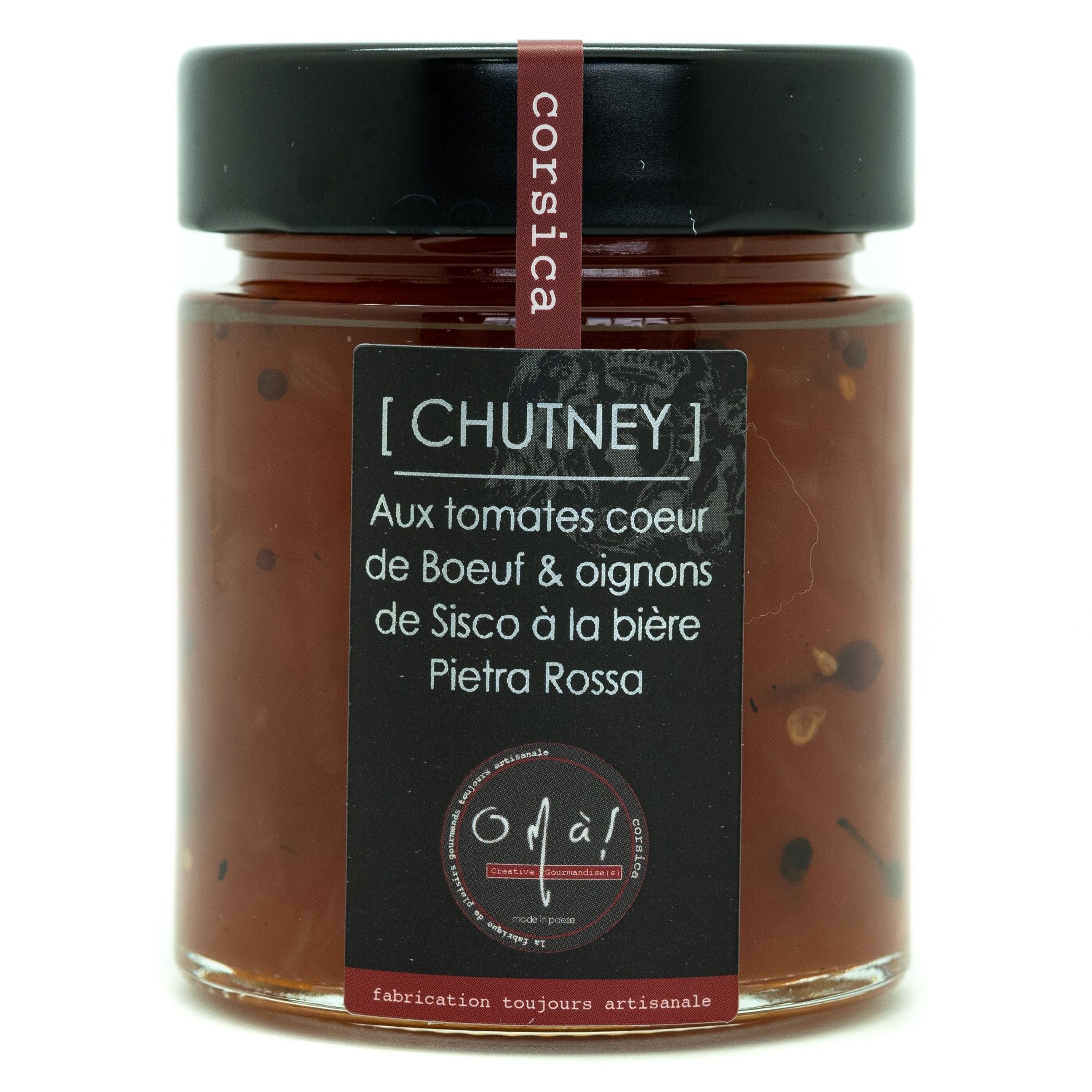 CHUTNEY ONION OF SISCU TOMATOES PEPPER & PIETRA ROSSA