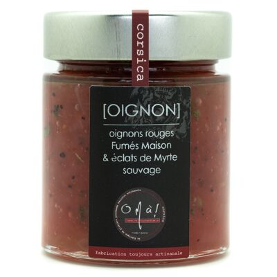 OIGNONS ROUGE FUMES MAISON & ECLATS DE MYRTE