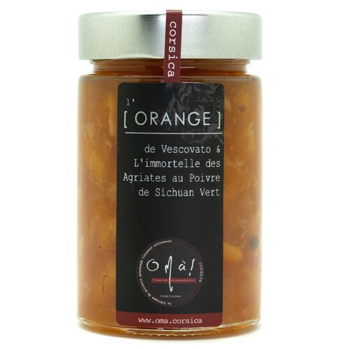 ORANGE IMMORTELLE POIVRE SICHUAN VERT