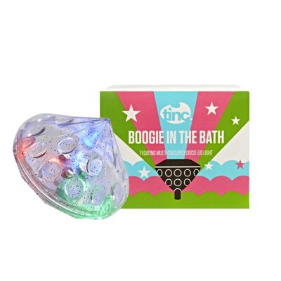 Boogie dans la lumière disco du bain