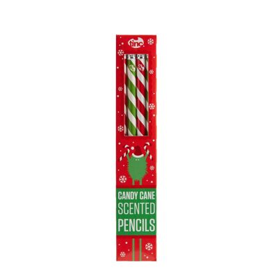 Candy Cane Pencils
