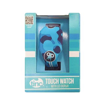 Orologio digitale touch - blu