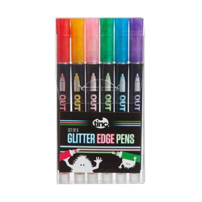 Glitter-Edge-Stift-Set