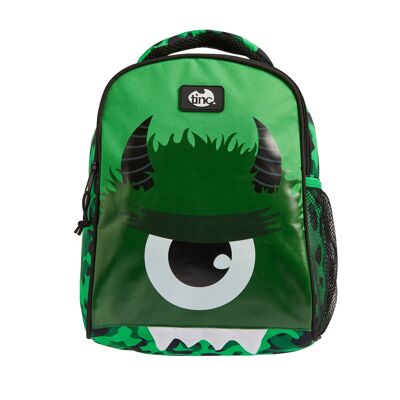 Sac à dos scolaire Hugga Monster vert