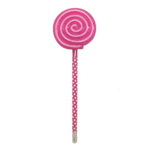 Light Up Lollipop Pen - Pink