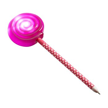 Stylo Sucette Lumineux - Rose 2