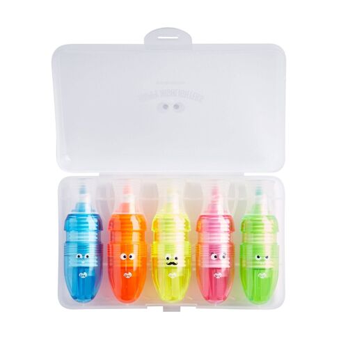 Set of 5 Happy Highlighters