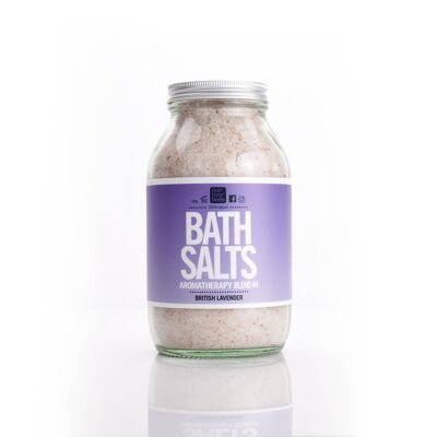 Bath Salt Blend 4 - British Lavender Essential Oil