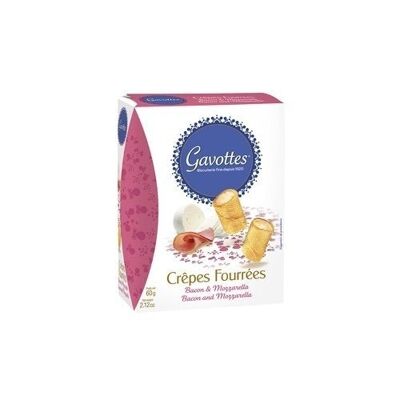 CREPES GEFÜLLTE MOZARELLA & SPECK GESCHMACK 60G