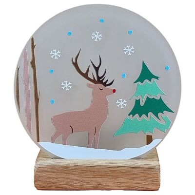 Christmas Stag Moments Tea-light | X35