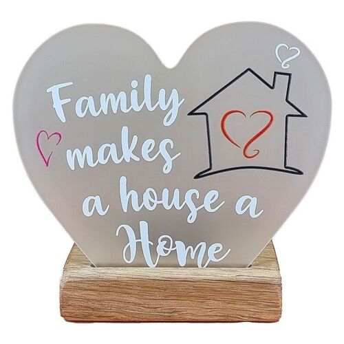 Family makes a house Moments Tea-light | M10