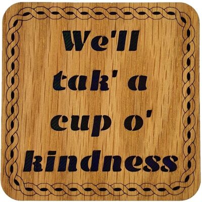 Dessous de verre carré Cup O' Kindness | LCR46