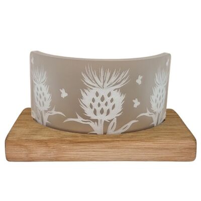 Small Thistles Tea-Light Holder | T08