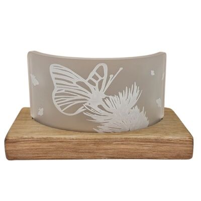 Porte-bougie chauffe-plat papillon | T10