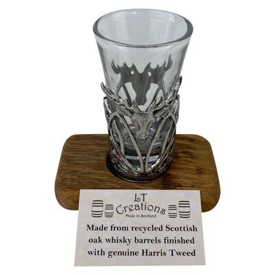 Single Pewter Shot Glass Base Set | WSS01