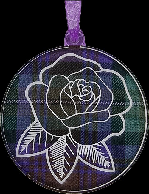 Engraved Rose Hanger | Q05