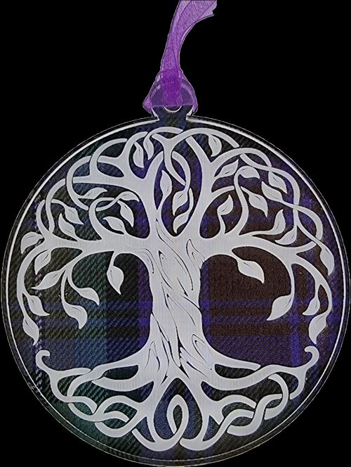 Engraved Tree of Life Hanger | Q06