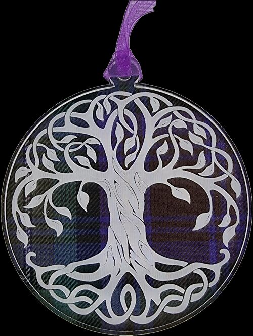 Engraved Tree of Life Hanger | Q06