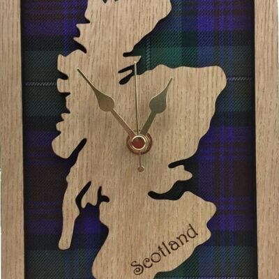 Horloge de carte de l'Ecosse | LC08/09