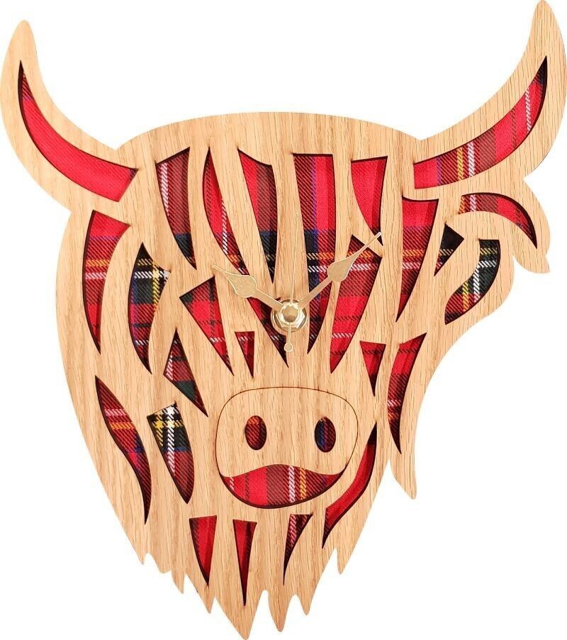 Highland Cow Clock | LC14
