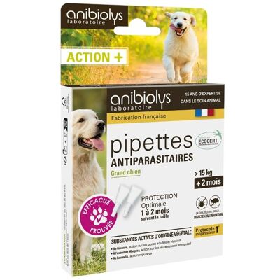 PIPETTES GRAND CHIEN X 2