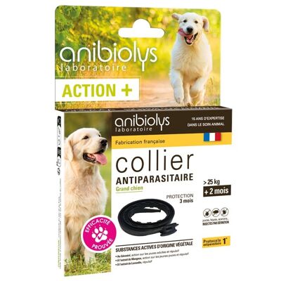 COLLIER ANTIPARASITAIRE GRAND CHIEN
