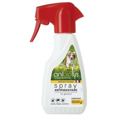 SPRAY ANTIPARASITAIRE CHIEN 250ML