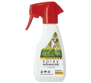 SPRAY ANTIPARASITAIRE CHIEN 250ML