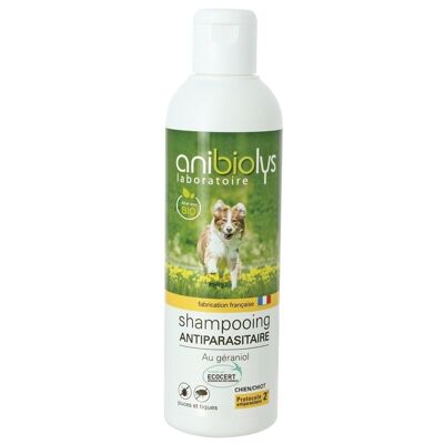 SHAMPOOING ANTIPARASITAIRE CHIEN 250ML