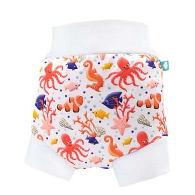 Little Clouds - cloth diaper cover pants V2 (slip pants) - Riff