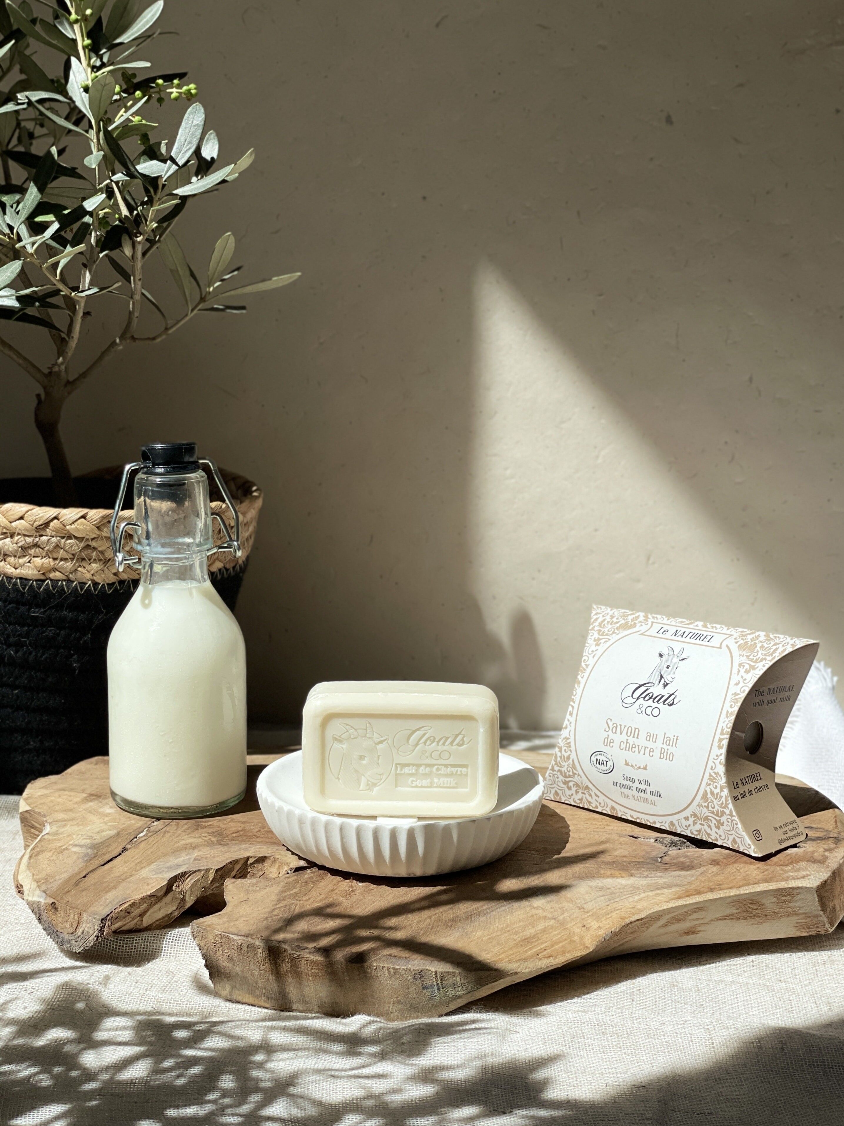 Bio-Ziegenmilchseife - Le Naturel 100g - Ausverkauft