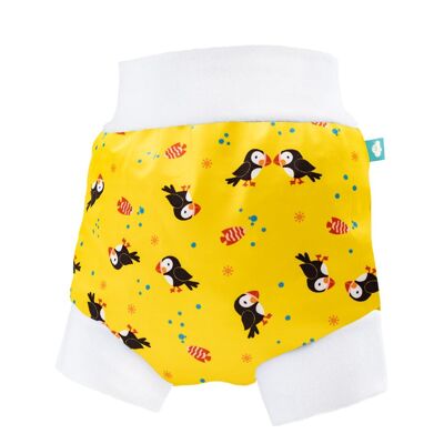 Little Clouds - cloth diaper cover pants V2 (slip pants) - puffin