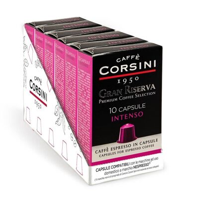 Nespresso® Gran Riserva Intenso compatible capsules | 60 capsules