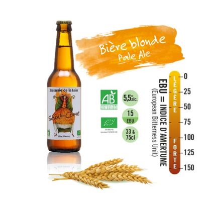 La Saint-Côme - Birra bionda - Brasserie De La Loire