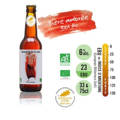 La 109 - Amber Beer - Brasserie De La Loire